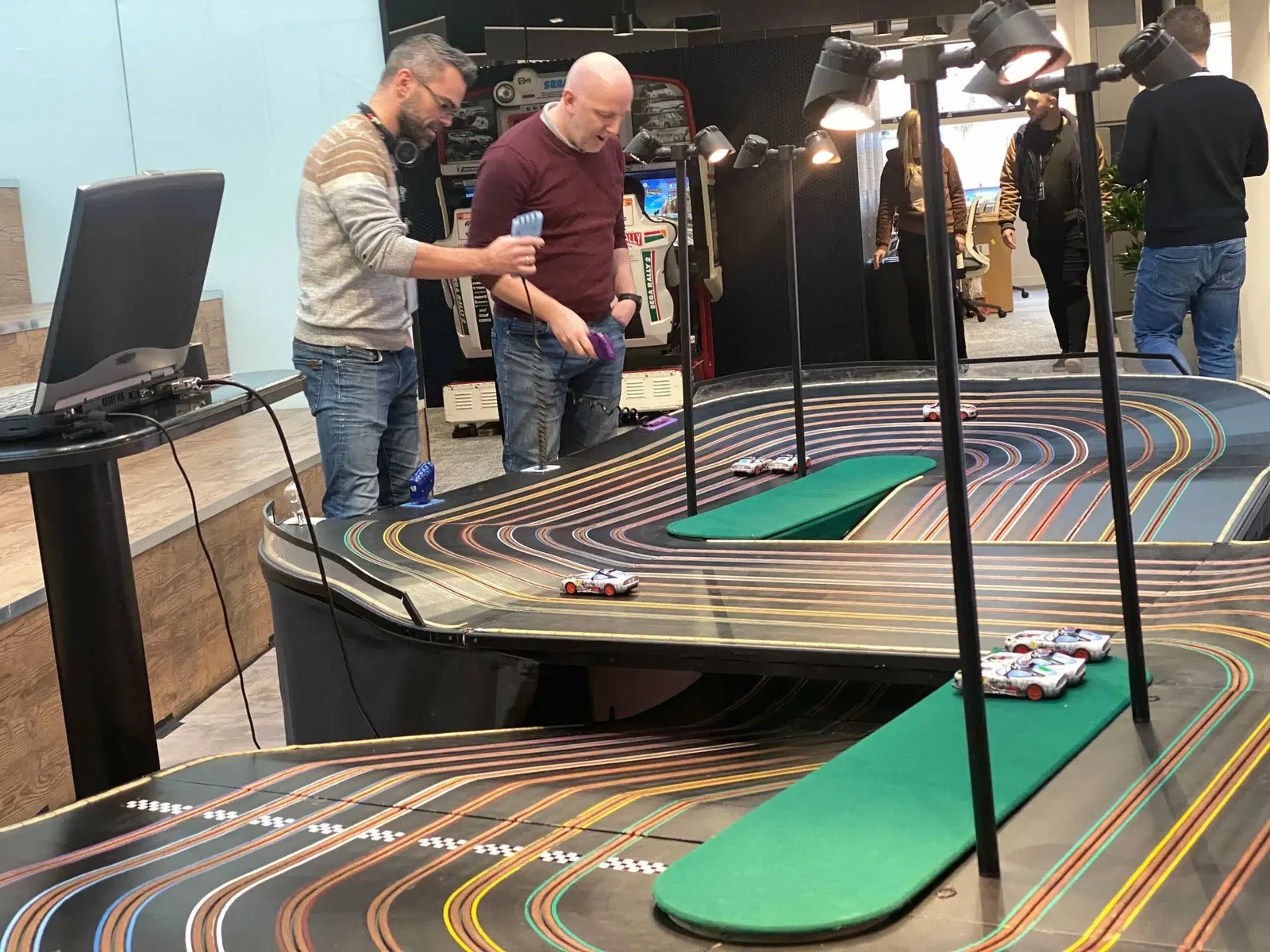 Corporate Scalextric Hire