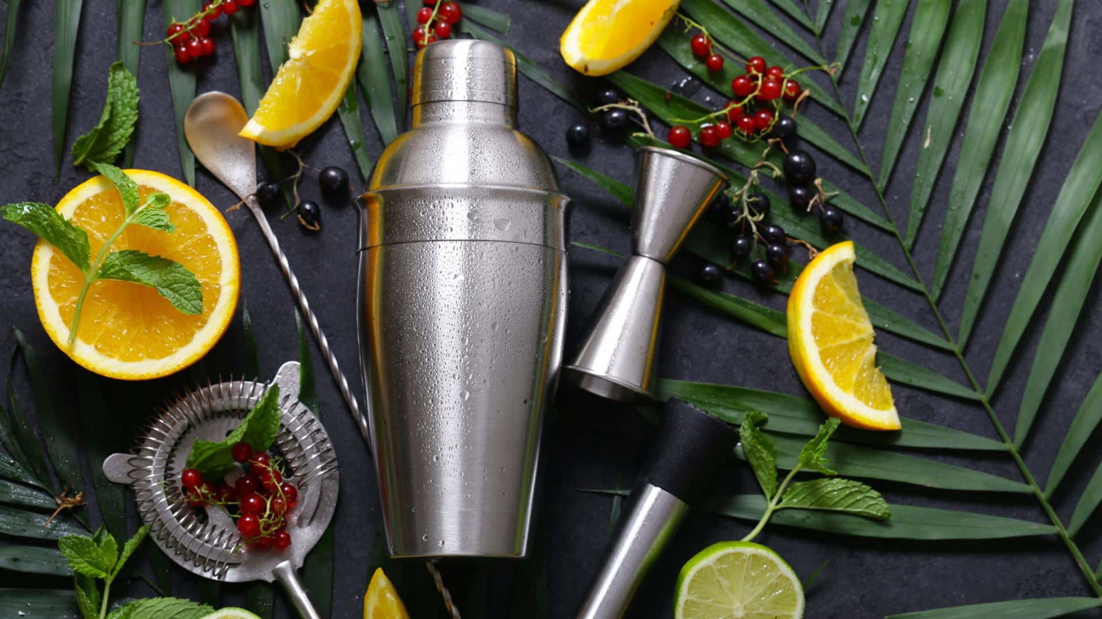 Corporate cocktail making