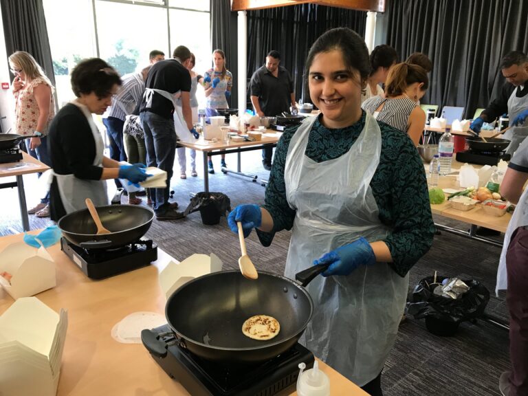 Corporate cooking events
