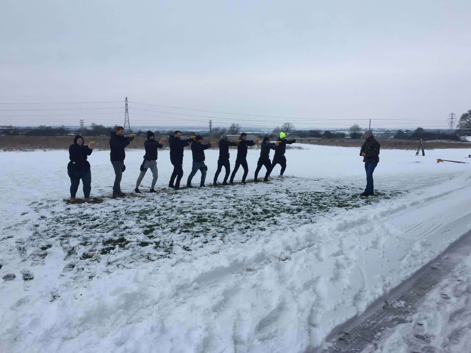 Snow Pistol Draw