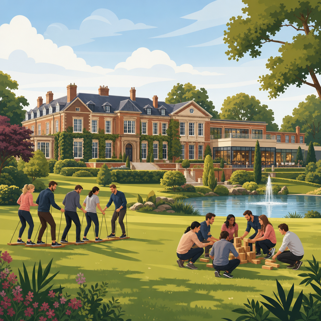 Bosworth Hall Hotel & Spa, Nuneaton, team building venue in Leicester, Leicestershire