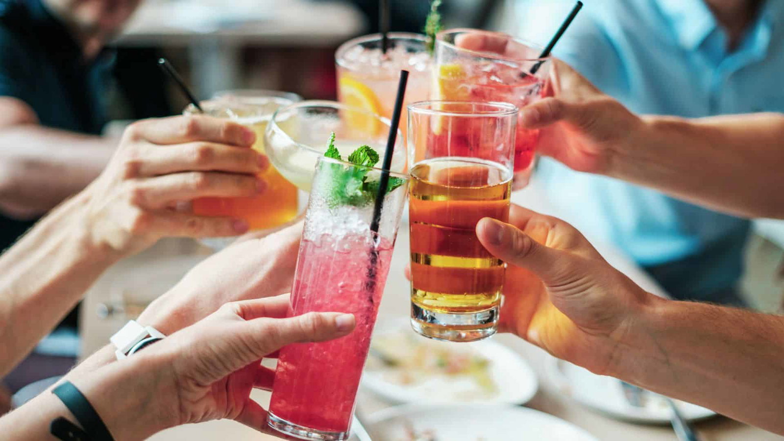making cocktails team building idea