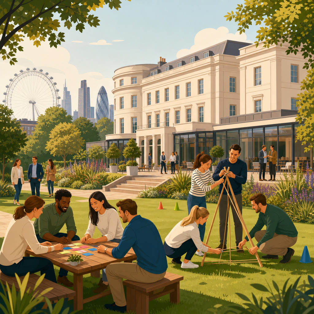 Illustration of Regents Conferences & Events, London, team building venue in London, Greater London