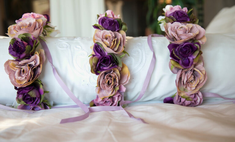 Stunning,Floral,Headpieces,For,A,Wedding