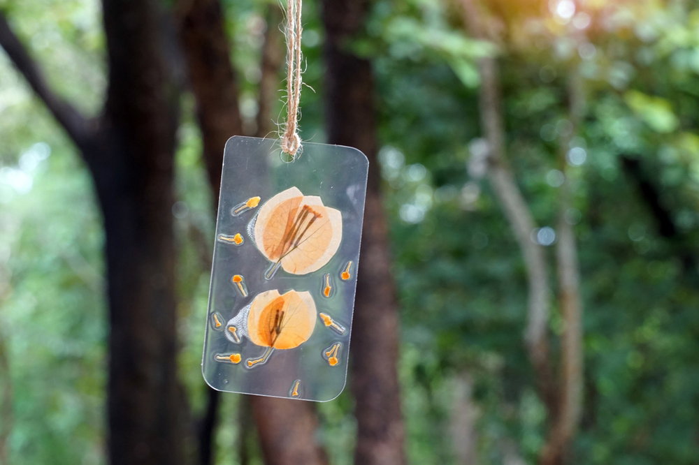 Bookmark,Cards,Made,From,Dried,Flowers,Arranged,Beautifully,And,Coated